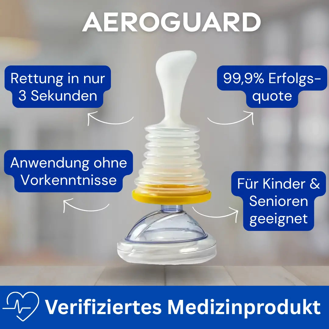 AeroGuard™ Erstickungshilfe für Kinder & Erwachsene