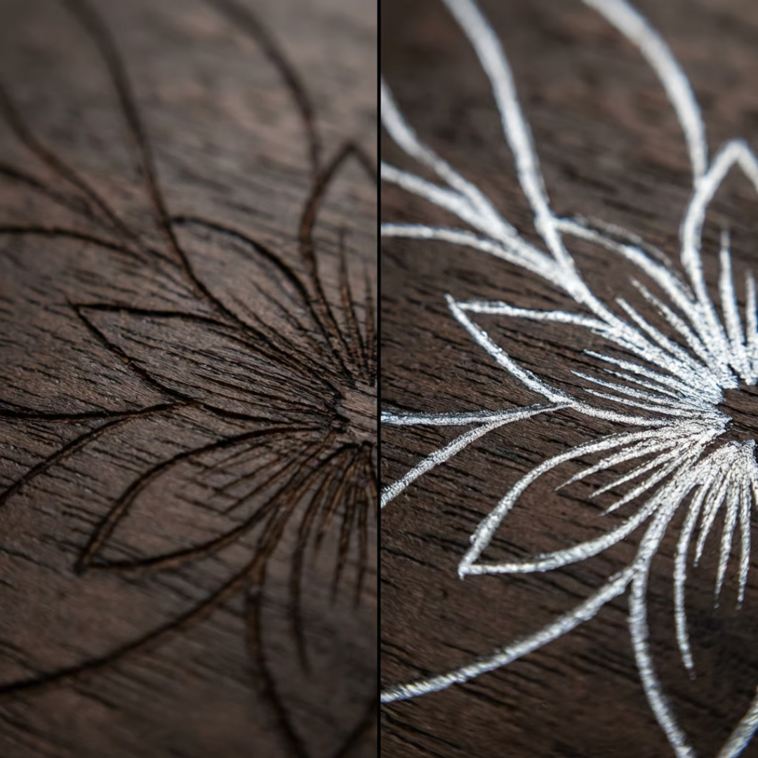 Highlight Füllfarben Set – für eingravierte Linien auf Glas & Metall