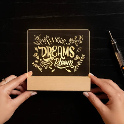 Acrylglas-Lampe DIY Projekt für deinen CreativePen