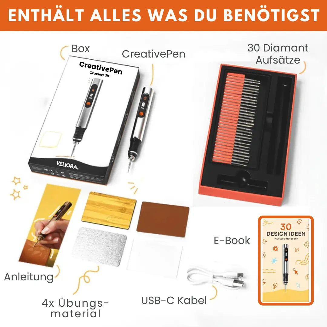 CreativePen Gravierstift für DIY & Kunstprojekte